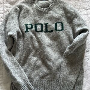 Polo by Ralph Lauren Gray Sweater